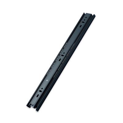 China Durable Cold Rolled Steel Strong Bearing Slides For Cabinet Three Section Rail Custom Silent Drawer Slide for sale