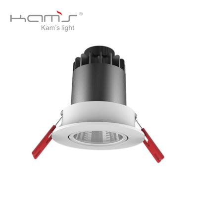 China High Quality Hotel COB Dimmable LED Ceiling Down Lights With Patent Spring Clips for sale