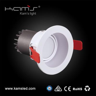 China Indoor Adjustable Downlights Lamp 12W-25W 18W Round LED Ceiling Light For Shop Home Hotel for sale