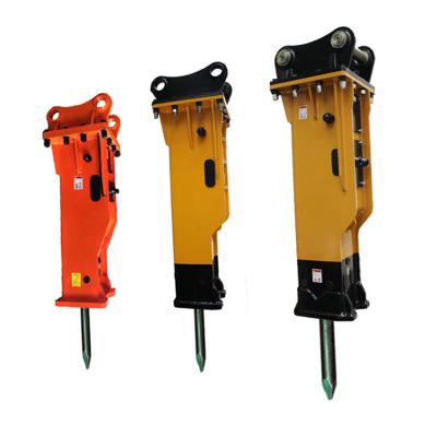 China Construction Machine Work Models Various Types Hydraulic Breaker Hydraulic Hammer Breaking Stones for sale