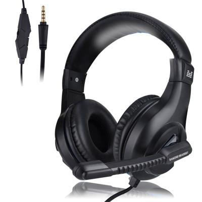 China Earphone Factory Direct PC Headset Gaming Headset Stereo Earphone With Mic Gamer Headphone For Ps 4 Hucgids for sale