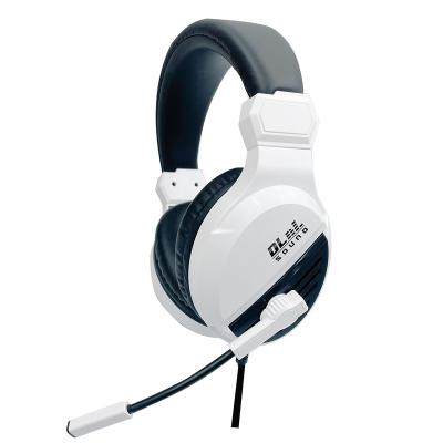 China Perfect Multi Sound DL Platform Gaming Headset , White 50mm Gaming Headset H&M Maong for sale