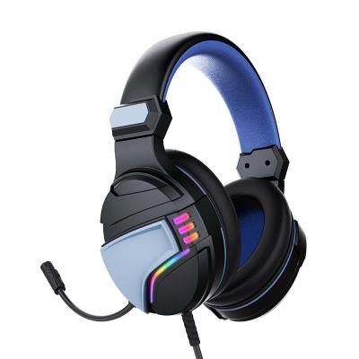 China Custom Led Rgb Ps 4 Earphone Logo Led Gaming Headset Gamer Earbuds Wired Headset For PC With Mic Yooxx for sale