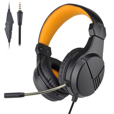 China New Design Top Comfortable Good Quality Low Noise Reduction Dual PC Wired Gaming Headset Pink Audifonos for sale