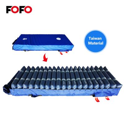 China Traditional Medical Alternating Pressure And Low Air Loss Lap Mattress 8 Inch Tubular Mattress for sale