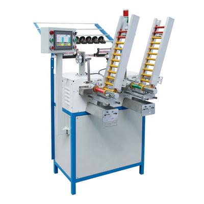 China automatic high speed double-spindle single-counting control unified tube replacement yarn winding machine en venta