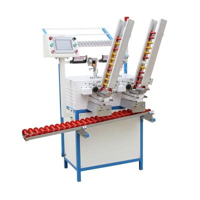 中国 HRD-826 thread winder winding machine china double motor automatic yarn winding machine double-spindle electric yarn winder 販売のため