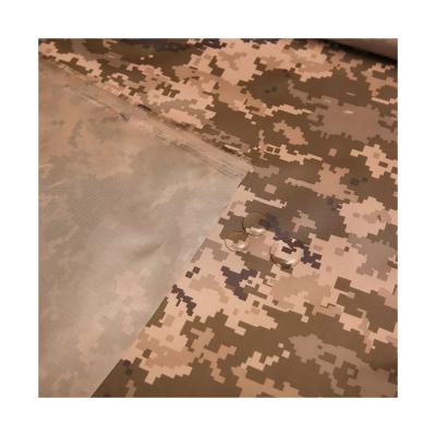 China Custom Waterproof Military Uniforms Urban Coating Printing Oxford Waterproof 100% Polyester Camouflage Fabric For Garment for sale