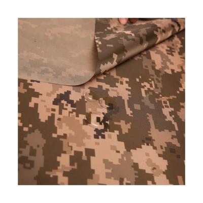 China Hot Selling 100% Waterproof Polyester Camouflage Fabric Coating Printing Waterproof Oxford Fabricc For Outdoor Jacket for sale