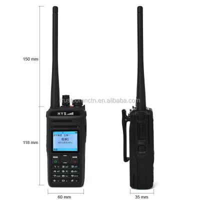 China 2017 Support GPS UHF Walkie Talkie Handheld Secure Digital Two Way Radio for sale