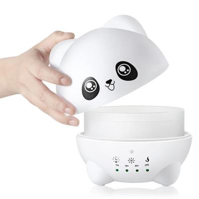 China 300ml Ultrasonic Air Humidifier Essential Oil Aroma Diffuser Double Hotel Jet Kids Panda for sale