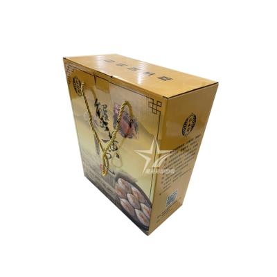 China Exquisite Materials Gift Box Wholesale Recycled Folding Corrugated Paper Box With Logo for sale