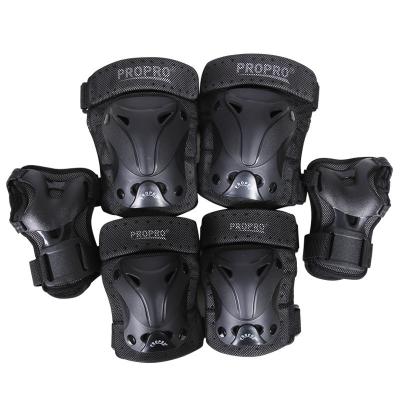 China Ensure Protection 6PCS Kit Children Kids Sports Gear Safety Pads Roller Skates Cycling Bmx Bike Scooter Knee Elbow Wrist Riding Protective Pads for sale