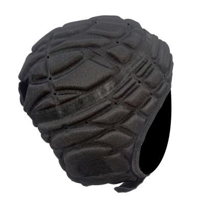 China Factory Wholesale Popular Soft Shell Head Protector Football Scramble Cover Soft Protective Multi-sports Padded Hat Rugby Cap Helmet for sale