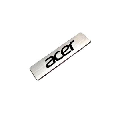 China Brand Plate Metal Aluminum Name Plate Custom Logo Waterproof Nameplate for sale