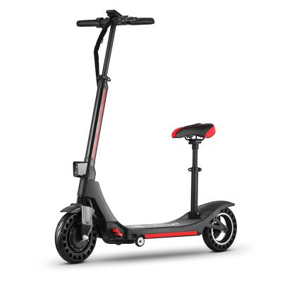 China Outdoor Sports 10 Inch Wide Wheel Folding 500W Adult Off Road Scooter EU Warehouse Powerful Electric Folding Scooter for sale