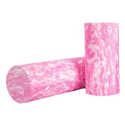 China Solid High Density Roller Camouflage Foam Yoga Column Muscle Relaxation Yoga Column for sale