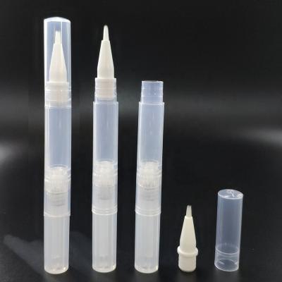 China Twist Design T201 PP Material Plastic Pen Package Container Tube For Acid Gel Liquid Brush Pen for sale