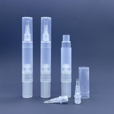 China Silicone 4.1ml Pen Twist Design T301+B21/K21 Empty Plastic Cosmetic Tube for sale