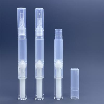 China Twist Design T202+B21/K21 Silcone Empty Plastic Cosmetic Tip 2.0ml Pen Tube for sale