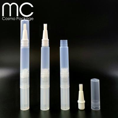 China Twist Design T201 2.5ml Plastic Cosmetic Packaging Pen Manufactort For Teeth Whitening for sale