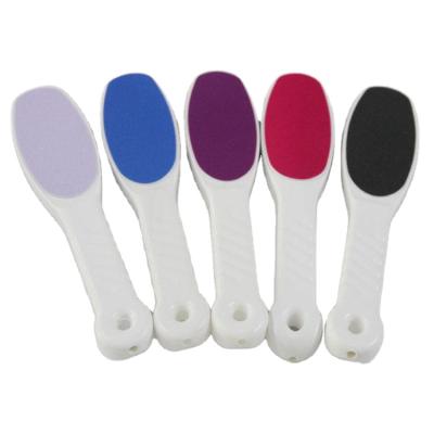 China Hot Selling Plastic Plastic Grip Foot File Set Use For Nail Salon Remove Horny Dead Skin for sale