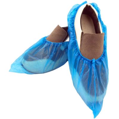 China Disposable Women and Men Waterproof Plastic Shoes Covers Rain Snow Boots Covers Reusable Slip-Resistant Rain Covers for sale