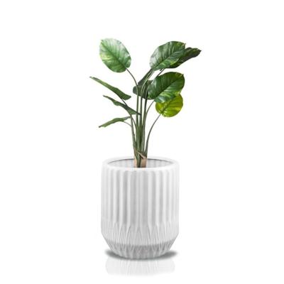 China Small Veramic Luxury Hotel Flower Modern Custom Made White Planters Pots Vase Size Good Quality Home Decoration for sale