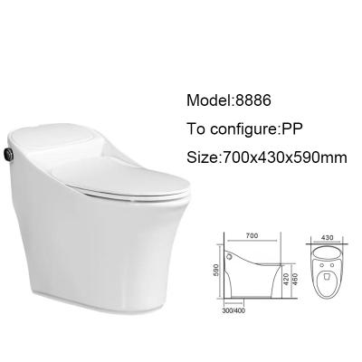 China Fashion Design Modern Floor Standing Commode Portable Ceramic Toilet Seat for sale