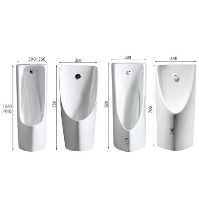 China Supplier Chaozhou Modern Public Sanitary Ware Ceramic Floor Wall Mounted Urinal For Male for sale