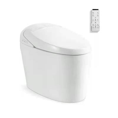 China One Piece Smart Toilet Cyclone Automatic Operation Bowl Bathroom Wc Ceramic Smart Toilet for sale