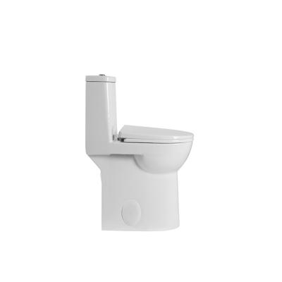 China Europe Standard One Piece Ceramic Toilet Double-Flow Siphonic Wc Sanitary Ware Toilets for sale