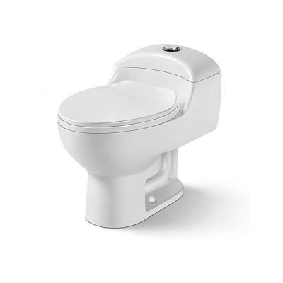 China Water Saving Water Saving Double-Flow Cistern Low Flush Mount Toilet Economical Ceramic Siphon One-Piece Toilet for sale