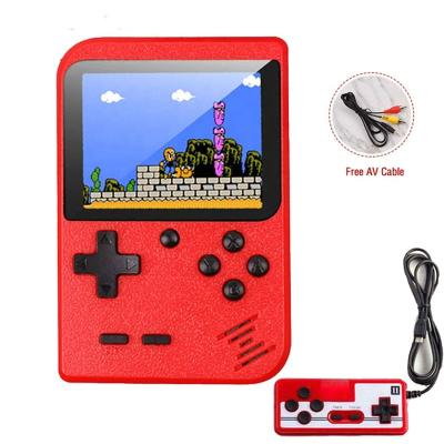 China New Item 400 Games 2 Players Double 3.0 Inch Retro Video Handheld Game Player Console+Gamepad 3.0