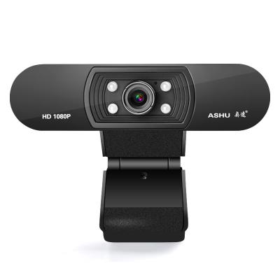 China 1080P Webcam, HD Camera with HD Webcam 1920 x 1080p USB, Built-in Microphone n Plug H800 Widescreen Game Video for sale