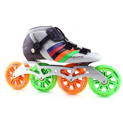 China Microfiber Design Inline Roller Skates Professional Adult Inline Custom Shoes Roller Skates for sale