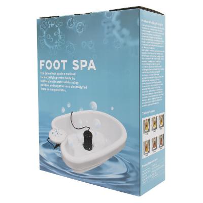 China Manufacturer Supply Ionic Cleanse Comfortable Detox Foot Spa To Promote Blood Circulation Electric Foot Massager Machine for sale