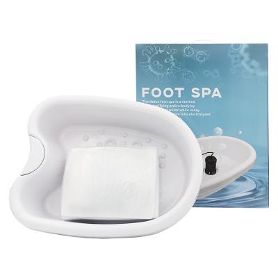 China Cleanse detox new footspa ionic foot detox bath machine have patch function for sale