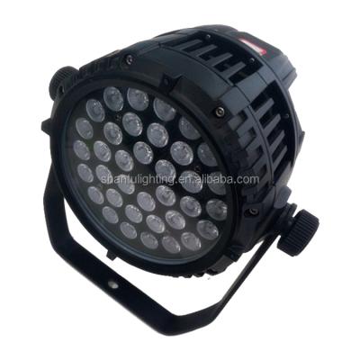 China BAISUN LANDSCAPE 3w*36pcs Waterproof RGB Led Par Light For Wedding Outdoor Disco Party Stage Lighting for sale