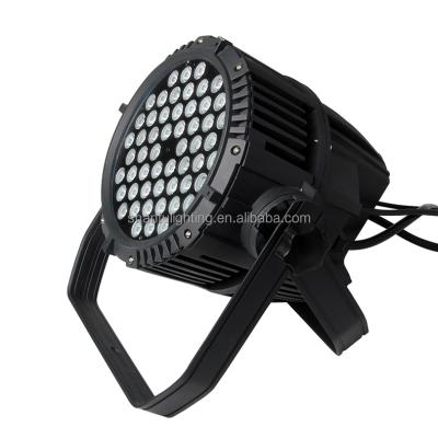 China Professional Waterproof Par Light 54pcs RGB 3in1 LED Stage Light Outdoor Multi Color DJ Party Led Lighting 61*31*37cm for sale