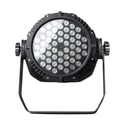 China Baisun brand stage light 54pcs 3w RGB outdoor waterproof led theme park par light for wedding disco stagelight for sale