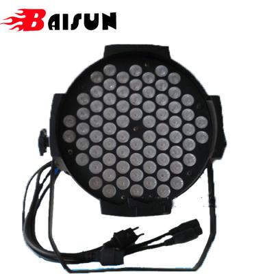 China Club Disco DJ Bar Stage Lighting BAISUN 72pcs RGB 3 in 1color Crazy Led Light DJ Stage Lighting Party Light for sale