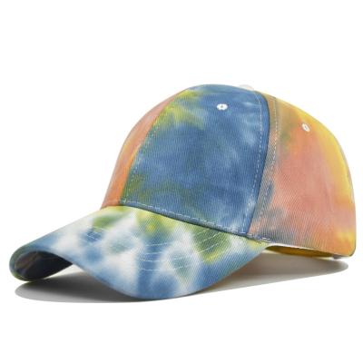 China JOINT JOINT Sunshade Outdoor Sports Covers Breathable Classic Logo Tie Dye Baseball Hat OEM Man Woman Custom Baseball Cap for sale