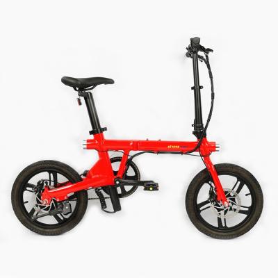 China 16-inch aluminum alloy integrated wheel for foldable electric bike DL16B01 for sale