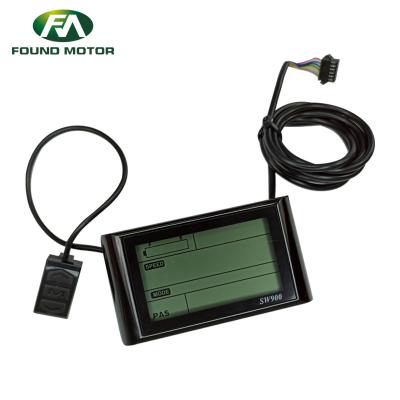 China Two Series Electric Bike Accessories LCD Display S887 For Electric Bike And Electric Scooter for sale