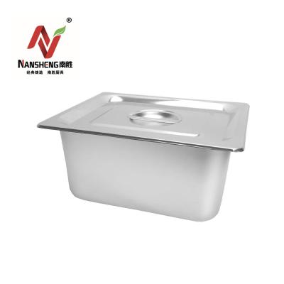 China American pan customized 1/2 40mm professional gastronorm food containers stainless steel GN pan for other hotel for sale