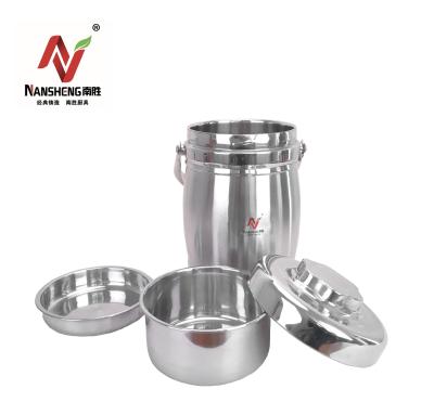 China Directly Viable Factory 2021 Best Hot Selling Portable Food Container Stainless Steel Vacuum Insulated Thermal Food Carrier for sale