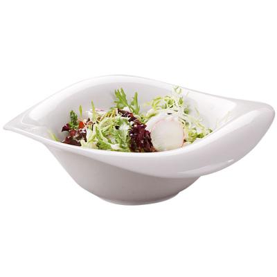 China Viable French Creative Ceramic Shaped Salad Bowl Bowl Dessert Soup Bowl for sale