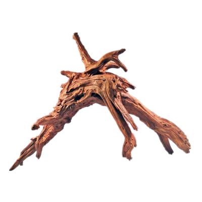 China Sustainable Aquarium Fish Tank Landscaping Natural Driftwood Ornaments Decorations Plant Sunken Wood Pacific for sale