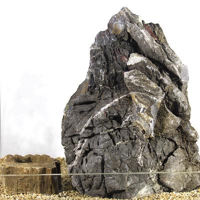 China Sustainable Wholesale Natural Aquarium Dragon Stone Rock For Landscape Pond Garden Mixed Sizes Seiryu Aquarium Stone Rocks for sale